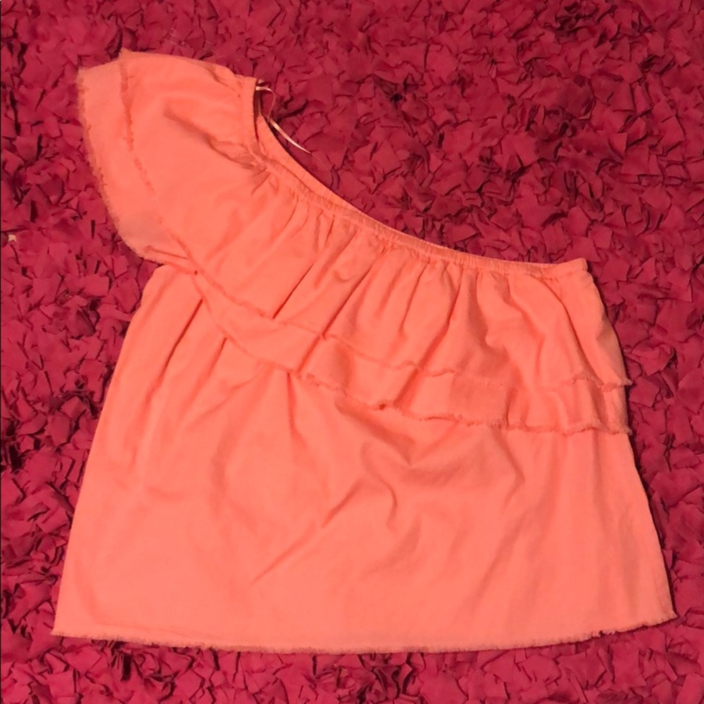 Crown and ivy one shoulder top